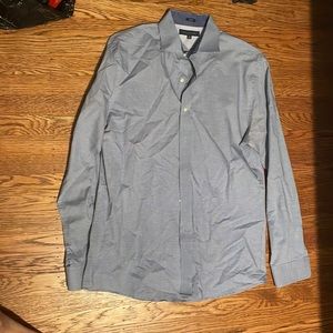 Tommy Hilfiger Blue-Gray Dress Shirt